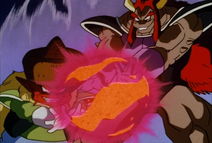 Dragon Ball Z Ep 111: A Direct Confrontation with Piccolo!! An Angry Masenko in the Heavens @ 19:38