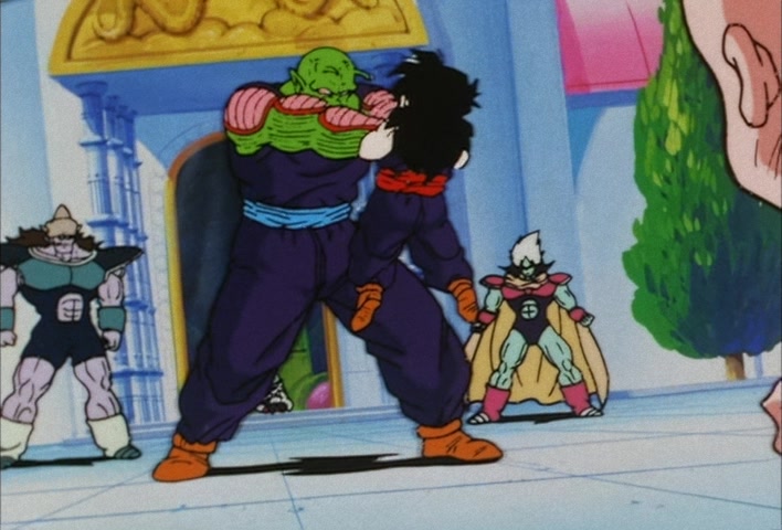 Dragon Ball Z Ep 111: A Direct Confrontation with Piccolo!! An Angry Masenko in the Heavens @ 22:23