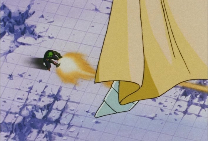 Dragon Ball Z Ep 112: Restore Everyone's Minds!! The Ultra Holy Water Resting in the Temple @ 05:29