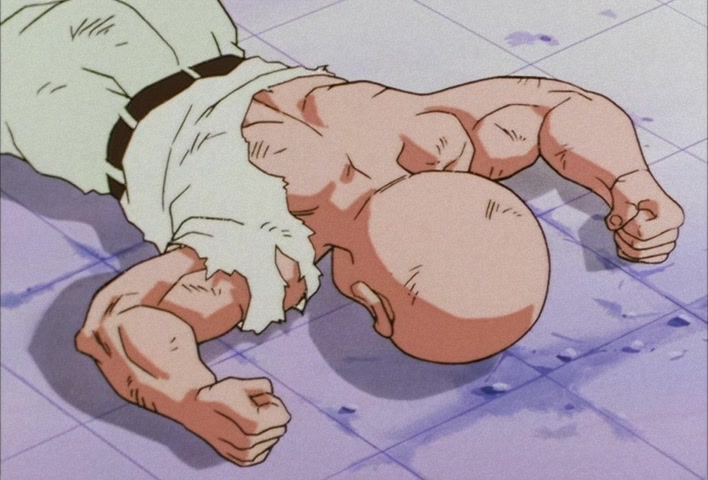 Dragon Ball Z Ep 112: Restore Everyone's Minds!! The Ultra Holy Water Resting in the Temple @ 10:30