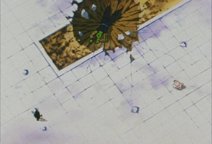 Dragon Ball Z Ep 112: Restore Everyone's Minds!! The Ultra Holy Water Resting in the Temple @ 11:15
