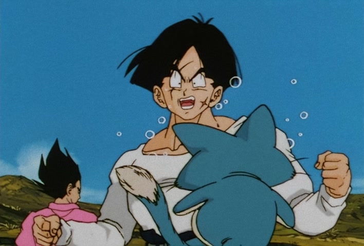 Dragon Ball Z Ep 119: I Will Defeat Freeza… The Mysterious Boy Awaiting Goku @ 07:15