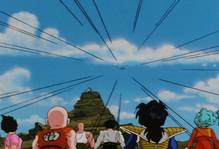 Dragon Ball Z Ep 119: I Will Defeat Freeza… The Mysterious Boy Awaiting Goku @ 09:34
