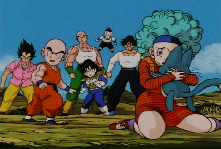 Dragon Ball Z Ep 119: I Will Defeat Freeza… The Mysterious Boy Awaiting Goku @ 11:25
