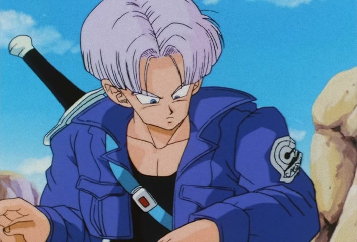 Dragon Ball Z Ep 122: My Dad is Vegeta… Confessions of the Mysterious Boy @ 02:02