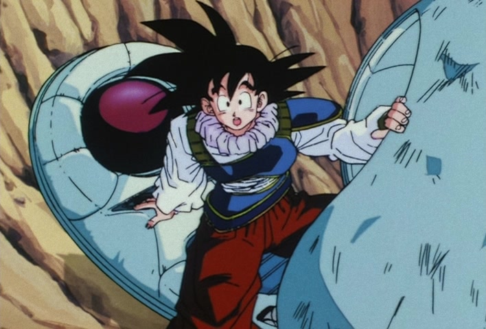 Dragon Ball Z Ep 122: My Dad is Vegeta… Confessions of the Mysterious Boy @ 02:31