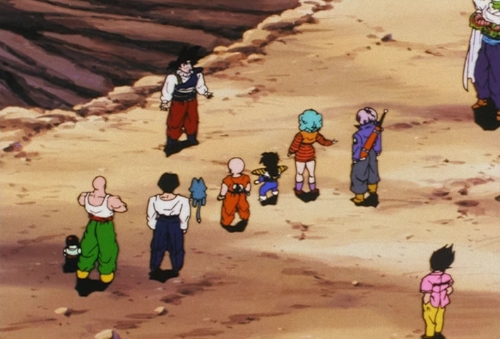 Dragon Ball Z Ep 122: My Dad is Vegeta… Confessions of the Mysterious Boy @ 03:29