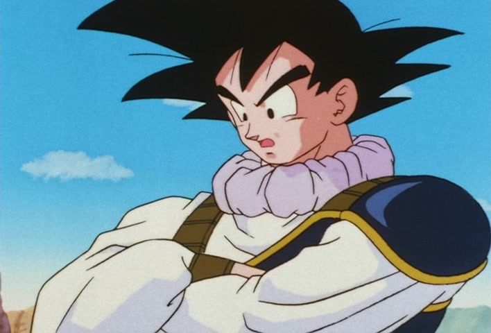 Dragon Ball Z Ep 122: My Dad is Vegeta… Confessions of the Mysterious Boy @ 05:26