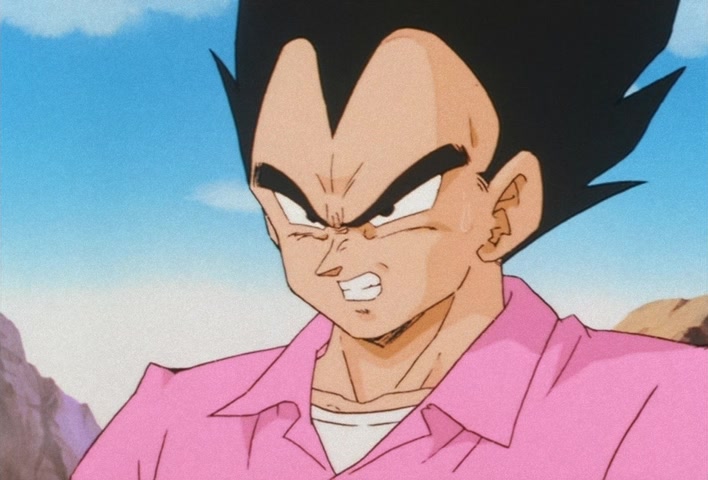Dragon Ball Z Ep 122: My Dad is Vegeta… Confessions of the Mysterious Boy @ 08:03