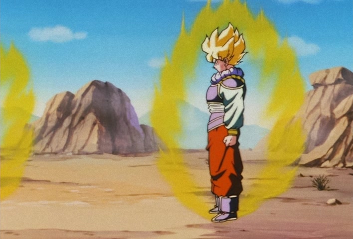 Dragon Ball Z Ep 122: My Dad is Vegeta… Confessions of the Mysterious Boy @ 08:09