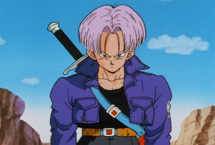 Dragon Ball Z Ep 122: My Dad is Vegeta… Confessions of the Mysterious Boy @ 09:36