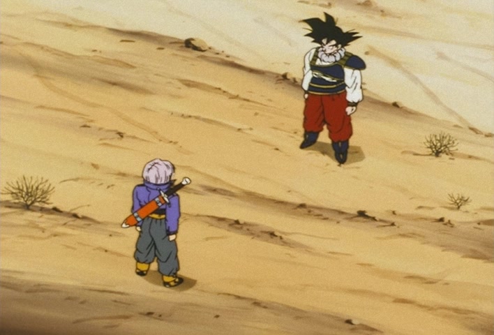 Dragon Ball Z Ep 123: Goku's New Finishing Technique?! Watch This, My Instant Movement @ 01:56