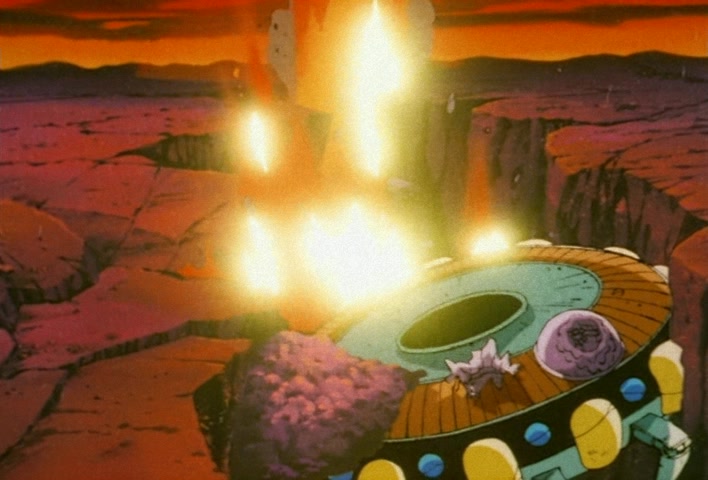 Dragon Ball Z Ep 123: Goku's New Finishing Technique?! Watch This, My Instant Movement @ 04:04
