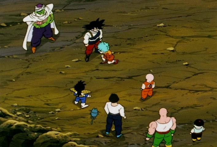 Dragon Ball Z Ep 123: Goku's New Finishing Technique?! Watch This, My Instant Movement @ 10:50