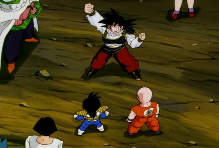 Dragon Ball Z Ep 123: Goku's New Finishing Technique?! Watch This, My Instant Movement @ 12:23