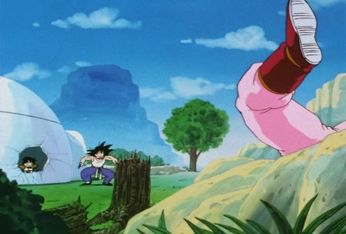 Dragon Ball Z Ep 123: Goku's New Finishing Technique?! Watch This, My Instant Movement @ 18:00