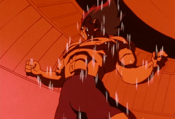Dragon Ball Z Ep 124: I Will Overcome… Goku!! The King of the Fighting Saiyan Race @ 04:50