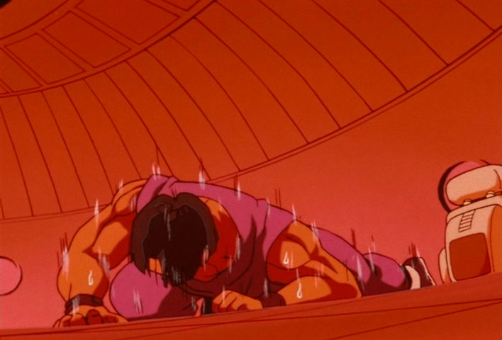Dragon Ball Z Ep 124: I Will Overcome… Goku!! The King of the Fighting Saiyan Race @ 07:44
