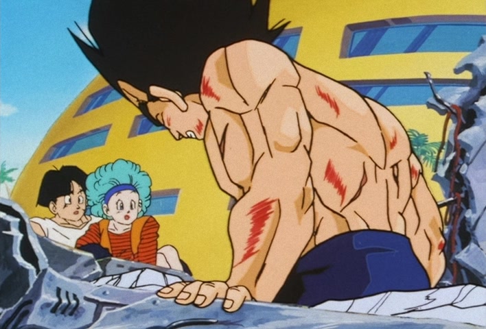 Dragon Ball Z Ep 124: I Will Overcome… Goku!! The King of the Fighting Saiyan Race @ 12:00