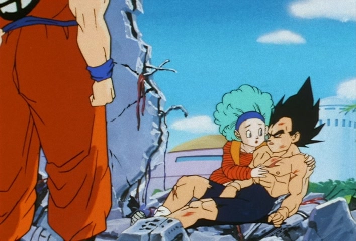 Dragon Ball Z Ep 124: I Will Overcome… Goku!! The King of the Fighting Saiyan Race @ 12:58