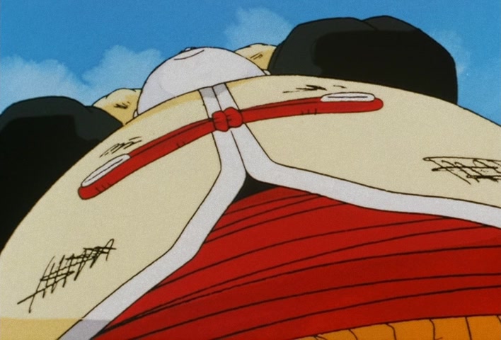 Dragon Ball Z Ep 129: The Might of Vegeta!! The Blood of a Super Saiyan Awakens @ 02:07