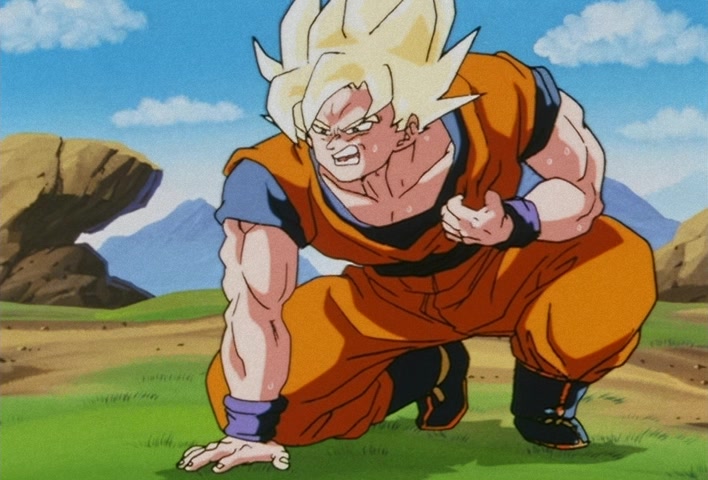 Dragon Ball Z Ep 129: The Might of Vegeta!! The Blood of a Super Saiyan Awakens @ 03:29