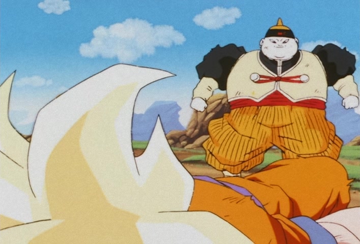 Dragon Ball Z Ep 129: The Might of Vegeta!! The Blood of a Super Saiyan Awakens @ 06:17