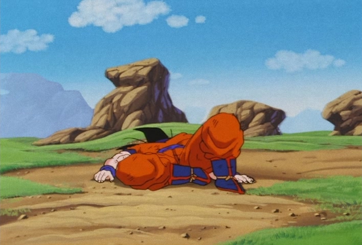 Dragon Ball Z Ep 129: The Might of Vegeta!! The Blood of a Super Saiyan Awakens @ 06:29