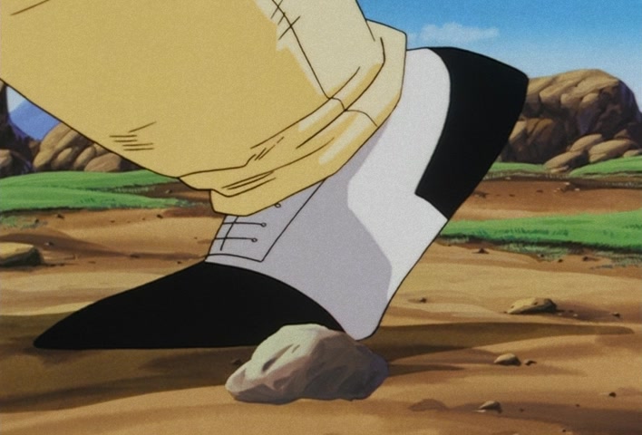 Dragon Ball Z Ep 129: The Might of Vegeta!! The Blood of a Super Saiyan Awakens @ 06:40