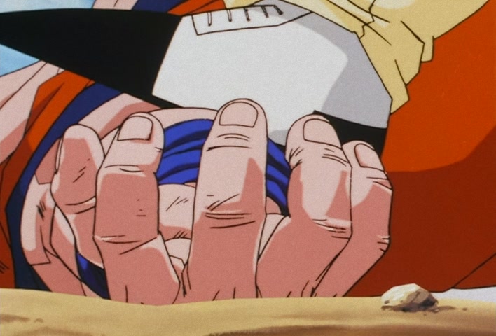 Dragon Ball Z Ep 129: The Might of Vegeta!! The Blood of a Super Saiyan Awakens @ 06:46
