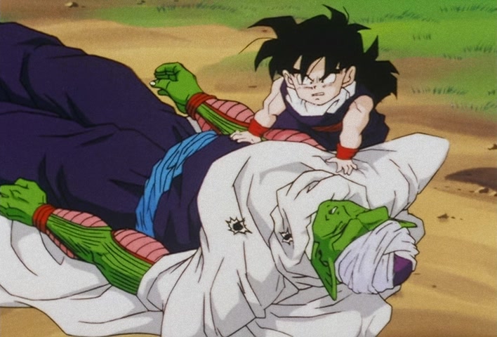 Dragon Ball Z Ep 129: The Might of Vegeta!! The Blood of a Super Saiyan Awakens @ 08:54
