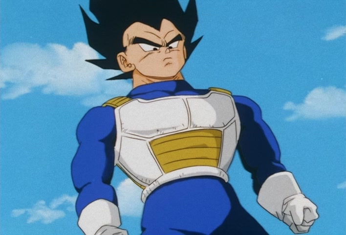 Dragon Ball Z Ep 129: The Might of Vegeta!! The Blood of a Super Saiyan Awakens @ 09:23