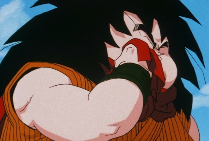 Dragon Ball Z Ep 129: The Might of Vegeta!! The Blood of a Super Saiyan Awakens @ 12:29
