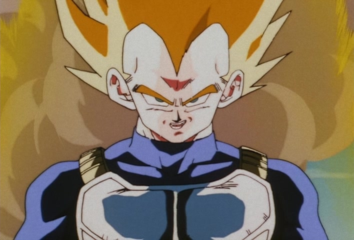 Dragon Ball Z Ep 129: The Might of Vegeta!! The Blood of a Super Saiyan Awakens @ 17:43
