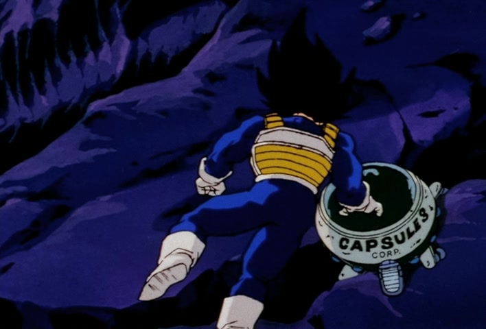 Dragon Ball Z Ep 129: The Might of Vegeta!! The Blood of a Super Saiyan Awakens @ 19:56