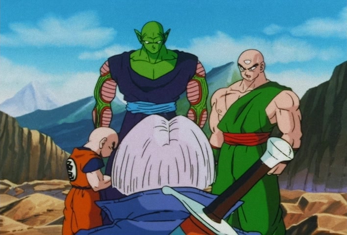 Dragon Ball Z Ep 137: Piccolo's Decision!! The Last Measure in His Reserve @ 06:07