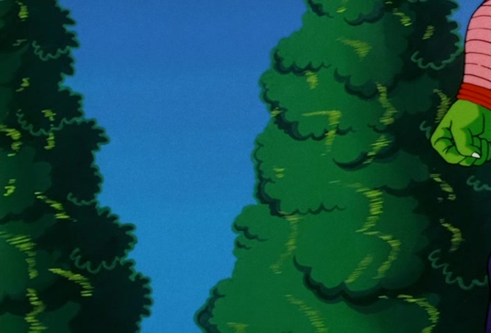 Dragon Ball Z Ep 138: Walking Weapons of Mass Destruction!! The Artificial Humans Draw Near Goku @ 03:17