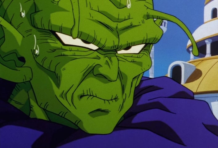 Dragon Ball Z Ep 138: Walking Weapons of Mass Destruction!! The Artificial Humans Draw Near Goku @ 03:52