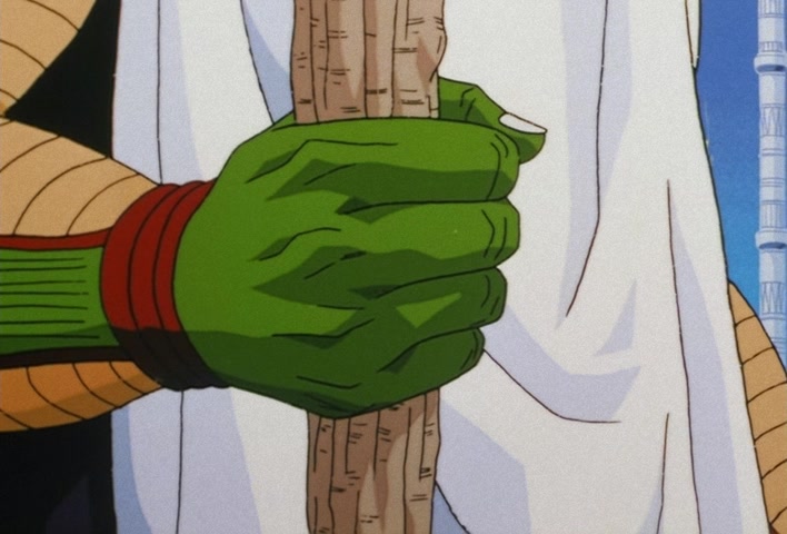 Dragon Ball Z Ep 138: Walking Weapons of Mass Destruction!! The Artificial Humans Draw Near Goku @ 04:21