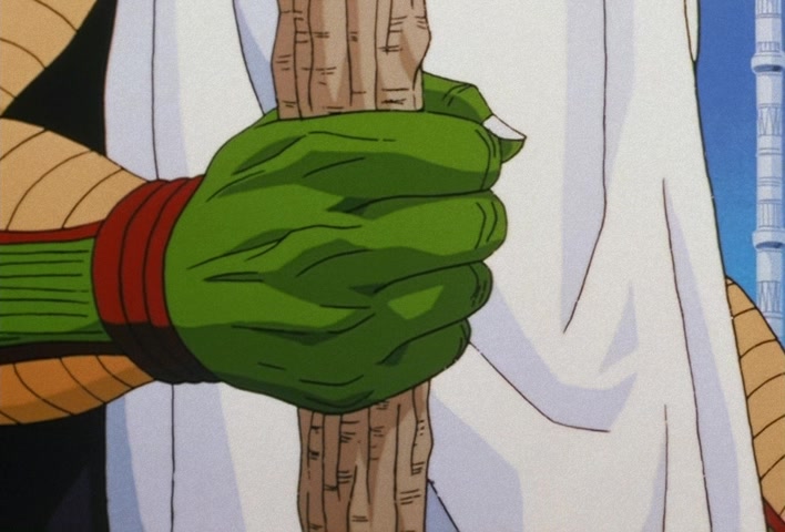 Dragon Ball Z Ep 138: Walking Weapons of Mass Destruction!! The Artificial Humans Draw Near Goku @ 04:26