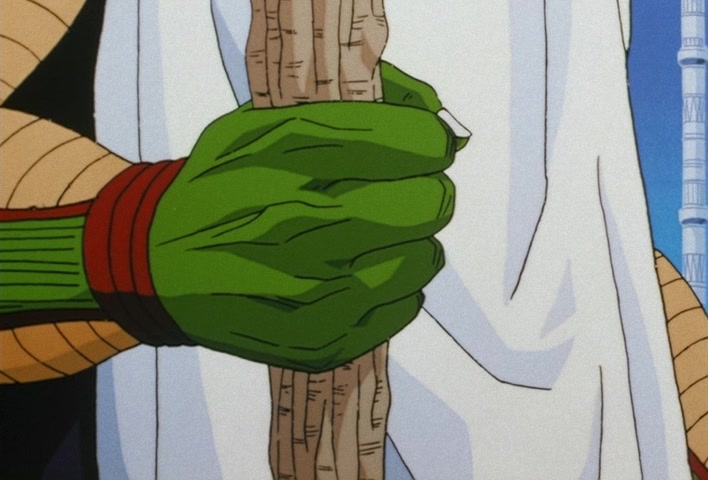 Dragon Ball Z Ep 138: Walking Weapons of Mass Destruction!! The Artificial Humans Draw Near Goku @ 04:38