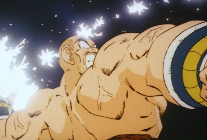 Dragon Ball Z Ep 138: Walking Weapons of Mass Destruction!! The Artificial Humans Draw Near Goku @ 05:01