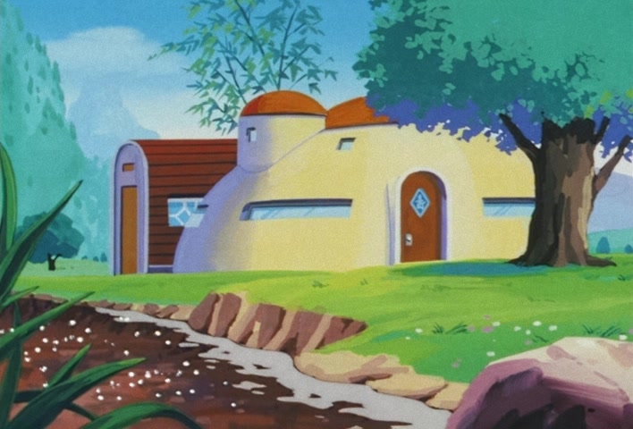Dragon Ball Z Ep 138: Walking Weapons of Mass Destruction!! The Artificial Humans Draw Near Goku @ 09:45
