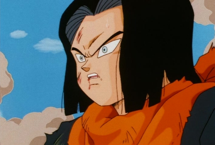 Dragon Ball Z Ep 152: No. 17 is Swallowed… The Transforming Cell is a Super Gourmet @ 08:42