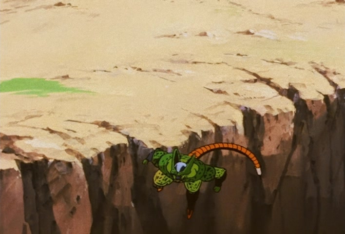 Dragon Ball Z Ep 152: No. 17 is Swallowed… The Transforming Cell is a Super Gourmet @ 22:26