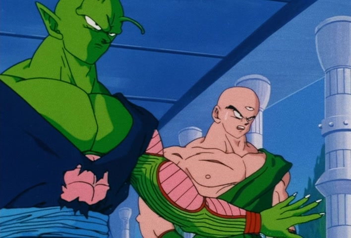 Dragon Ball Z Ep 154: I'll Finish Everything!! A Reborn Vegeta, Father and Son, Sally Forth @ 04:50