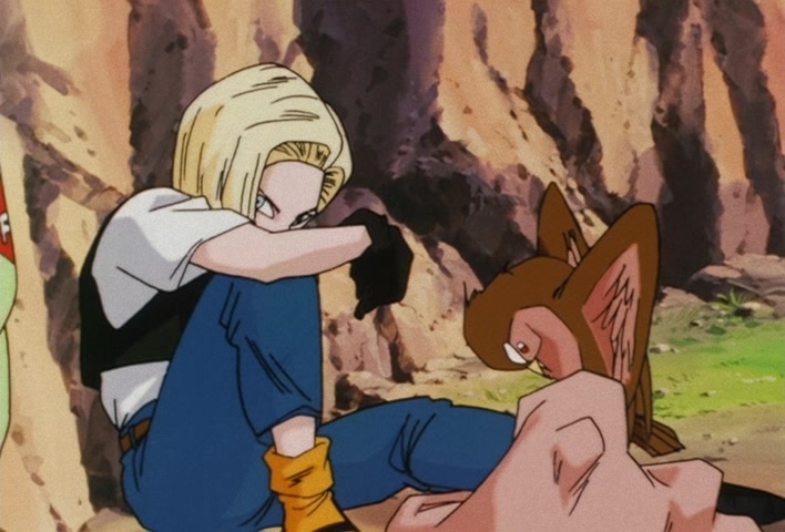 Dragon Ball Z Ep 154: I'll Finish Everything!! A Reborn Vegeta, Father and Son, Sally Forth @ 07:27