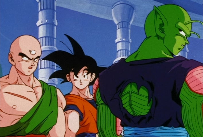Dragon Ball Z Ep 154: I'll Finish Everything!! A Reborn Vegeta, Father and Son, Sally Forth @ 08:30