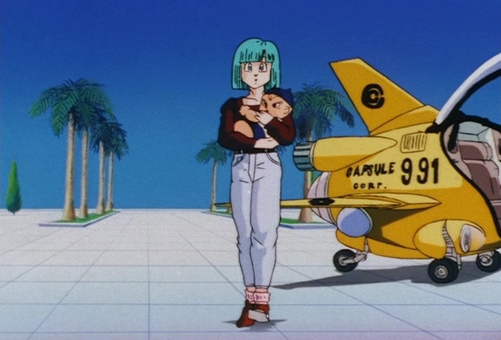 Dragon Ball Z Ep 154: I'll Finish Everything!! A Reborn Vegeta, Father and Son, Sally Forth @ 08:36