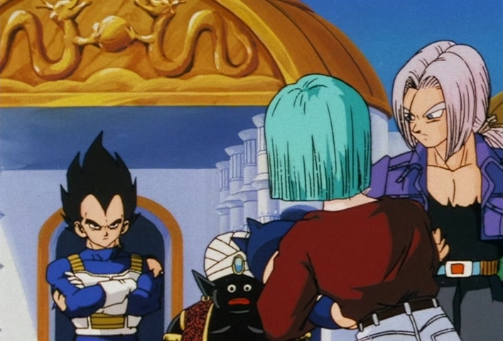 Dragon Ball Z Ep 154: I'll Finish Everything!! A Reborn Vegeta, Father and Son, Sally Forth @ 09:23